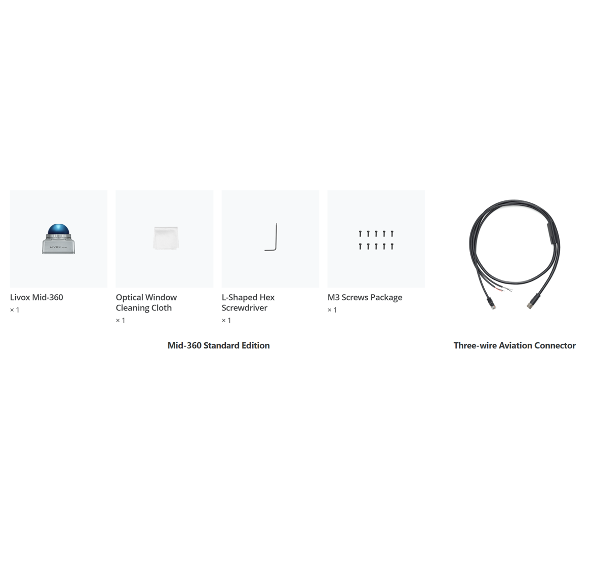 Livox Mid-360 3D LiDAR Sensor for Robot and Automation 3D Mapping Obstacle Detection
