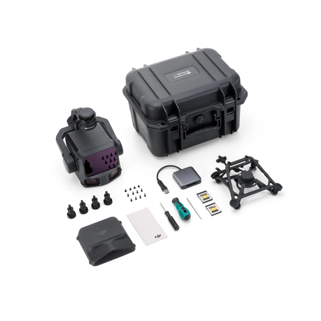 DJI Bundle Worry-Free Plus Zenmuse L3 flagship long-range LiDAR and imaging payload engineered for precision aerial mapping, topographic modeling, and high-detail inspection.